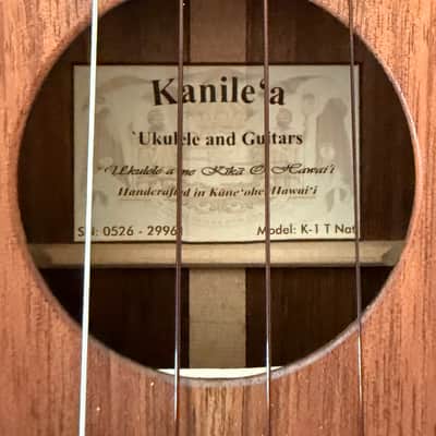 Kanile'a K-1 Natural Tenor 2026 image 4