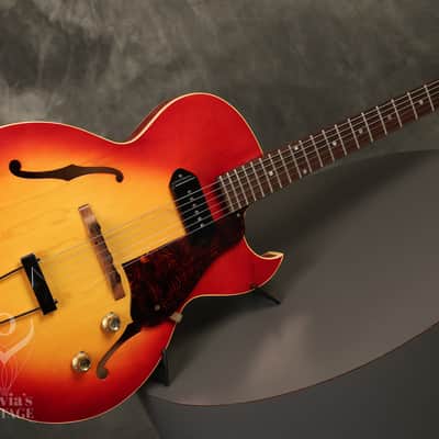 1966 Gibson ES-125TC Cherry Sunburst w/ original hardshell case + HANG TAG!!! image 13