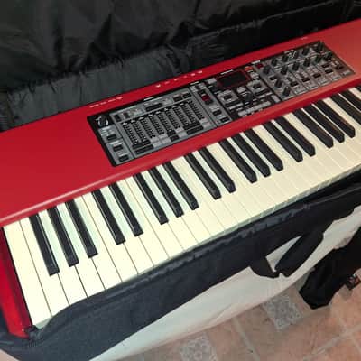 Nord Electro 5 HP73 + factory legs/stand + gig bag + V2 music stand image 2