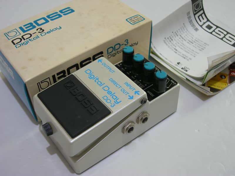 Boss DD-3 Digital Delay with box Made in Japan 1990 | Reverb