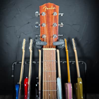 Fender CC-60SCE Limited Edition Acoustic/Electric Guitar - Satin Aged Cognac Burst image 5