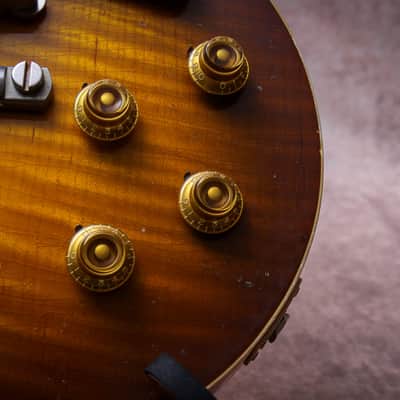 GIBSON USA Custom Shop 59 Reissue Les Paul Murphy Lab Heavy Aged " Green Lemon Burst + Rosewood" (2023) image 9