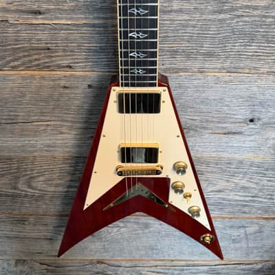 Dean USA Vengeance Pickguard Mahogany - Gloss Natural image 2