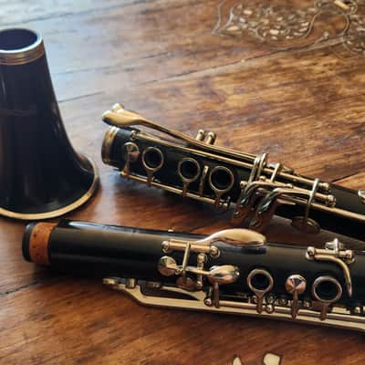 Andre Bardot Standard Bore (Grenadilla African Blackwood) Jazz Clarinet Polished Wood - Paris image 4