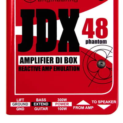 Radial JDX48 DI for guitar amplifier image 4