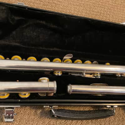 Yamaha Open Hole Flute All New Pads, Clean, C foot model image 7