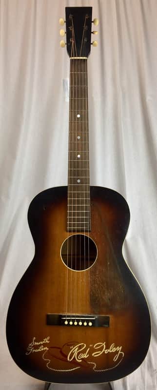 Red Foley "Smooth Trailin'" serial F-41 cowboy guitar 1941 Sunburst image 1
