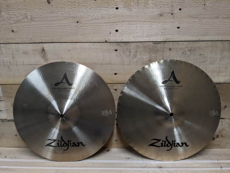 Zildjian 14" A Series Mastersound Hi-Hat Cymbals (Pair) 2013 - Present - Traditional image 1