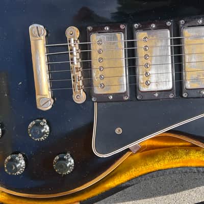 1958 GIBSON LES PAUL CUSTOM - 3 PAF PICKUPS - OHSC image 2