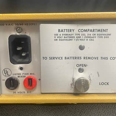 Shure SE30 Gated Compressor/Mixer Mid 70s image 4