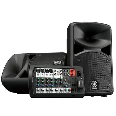 Yamaha STAGEPAS 400BT 400W 8-Channel Portable PA System with Bluetooth -NEW -Dealer -Ships FREE! image 1