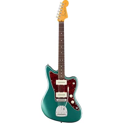 Fender American Professional Classic Jazzmaster Electric Guitar. Rosewood Fingerboard, Faded Sherwood Green Metallic image 3