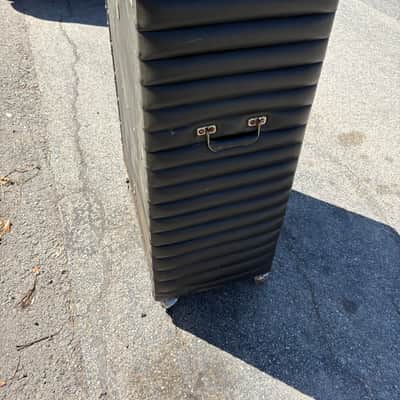 Kustom 1G+1H 1970s - Black Tuck and Roll 1x15 Cab w/ Horn *SUPER RARE* image 6