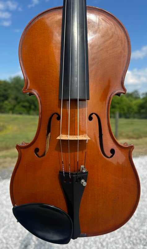 Gustave Fedor Heberlein Stradivarius 1925 Old Violin image 1