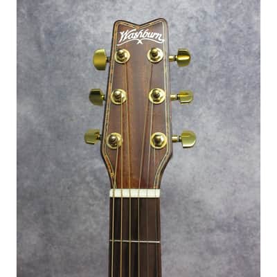 Washburn DK20CET Acoustic/Electric Guitar w/Gig Bag Natural image 3