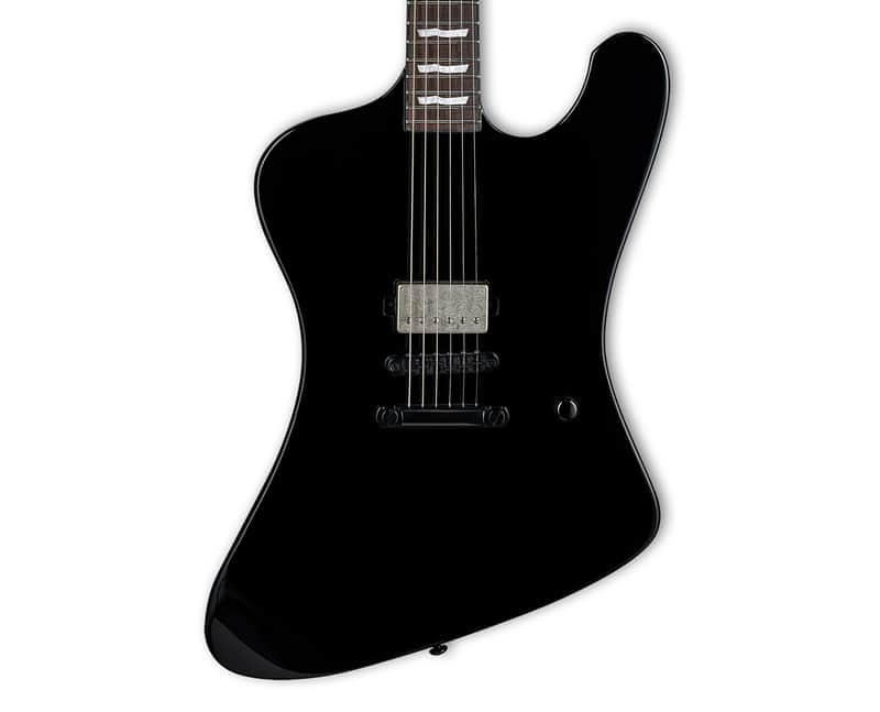 ESP LTD Phoenix-201 Electric Guitar - Black w/Rosewood Fingerboard - B-Stock image 1