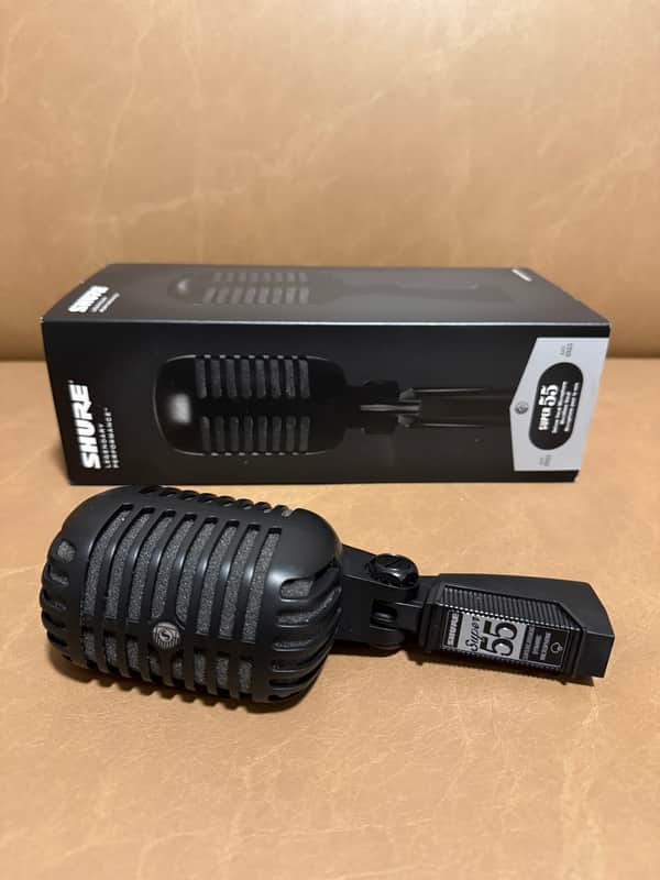 Shure Limited Edition Super 55-BLK Pitch Black Deluxe 