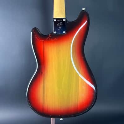 Vintage 1974 Fender Mustang 3 Color Sunburst w/OHSC TSU21018 image 15