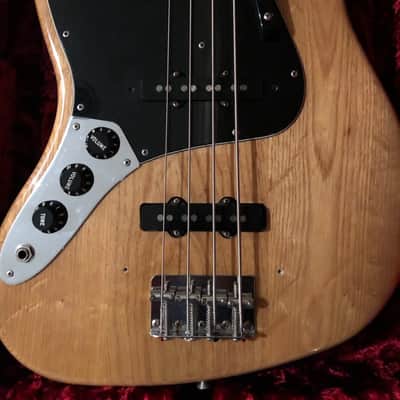 Fender Lefty Jazz Bass 1979 Natural w/ Manual & Tags image 22