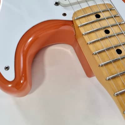 Fender Stratocaster 1957 California Beach 2004 Custom Shop Coral Sunset NOS image 13