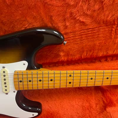 Fender American Vintage ‘57 Stratocaster 1983 ‘83 - Sunburst Rare! Owned by Seymour Duncan and Norm Harris Personal Collection image 7