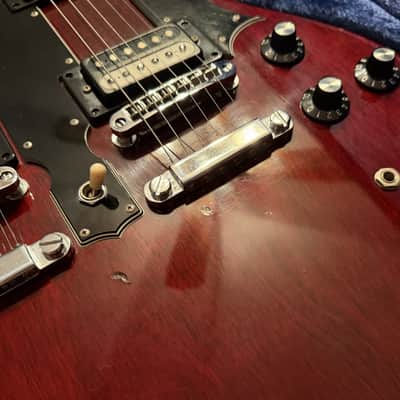 Ibanez Double Neck Electric Guitar 2402 1978 - Gloss Dark Red Wine Collector Grade image 8