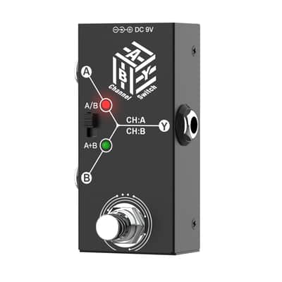 ABY Box Line Selector AB Switch Mini Guitar Effect Pedal True Bypass - Compact Signal Router for Guitar, Amp & Pedalboard image 3