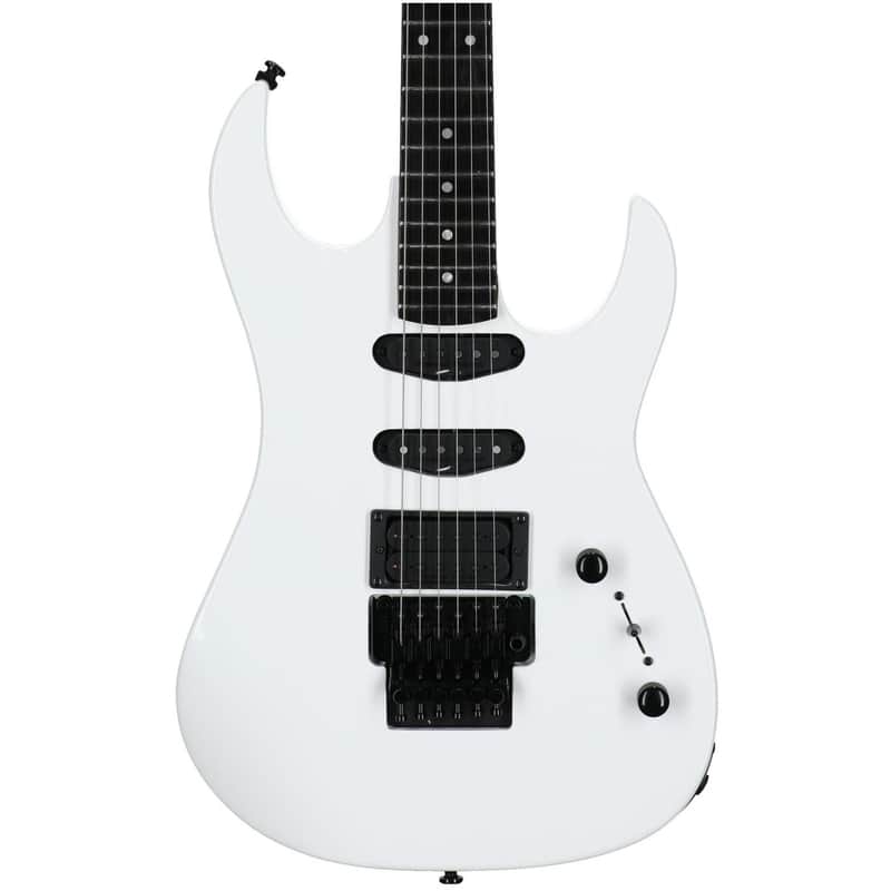 B.C. Rich ST3 Retro II Floyd Rose Electric Guitar, White image 1