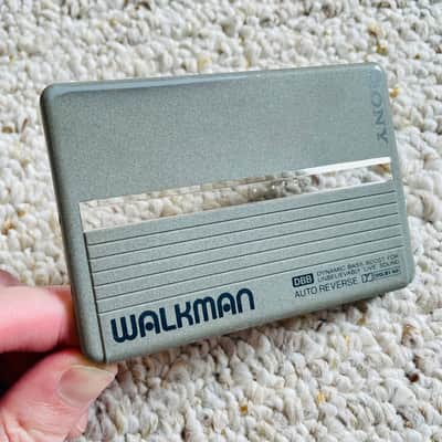 Front Panel for Sony WM-503 Walkman Cassette Player, Grey Looking ! Super Rare ! image 7