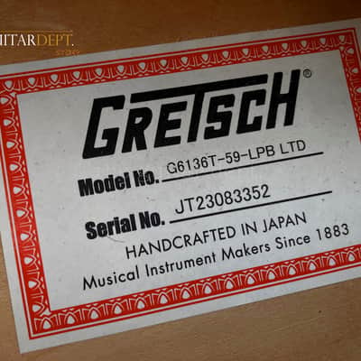 ✮PRISTINE✮RARE✮DREAM !✮2023 Gretsch G-6136T-59 FALCON ✮LIMITED EDITION✮LAKE PLACID BLUE✮OHSC image 8