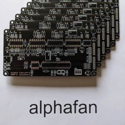 Mutable Instruments Ambika motherboard PCB + 6 voicecard PCB image 2