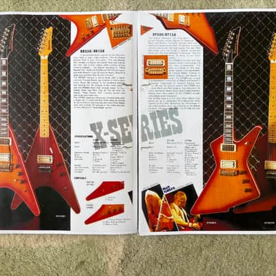 Ibanez X-Series RR550SC "Rocket Roll" 1983 - Flamed Maple Sunburst image 19