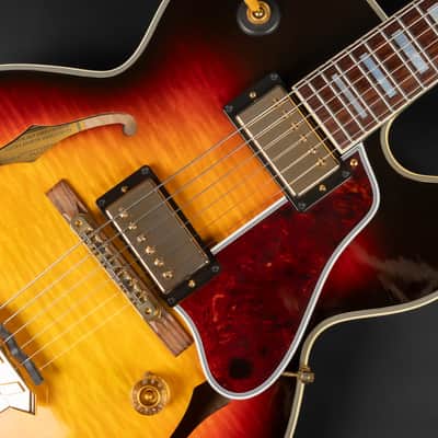 2017 Gibson Memphis ES-275 Custom - Sunset Burst | USA 15'' Hollowbody Thinline Archtop Jazz Guitar 3.03kg | CoA OHSC image 19