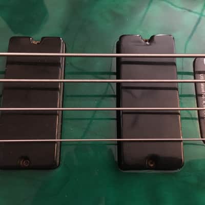 1992 Modulus Quantum 4  Graphite Neck Emerald Green imagen 3