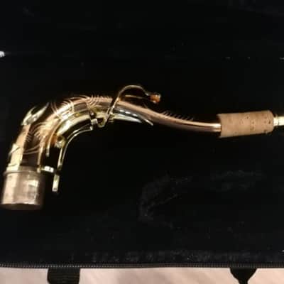 Tenor saxophone neck solid copper Sax Gourmet made in USA . image 15