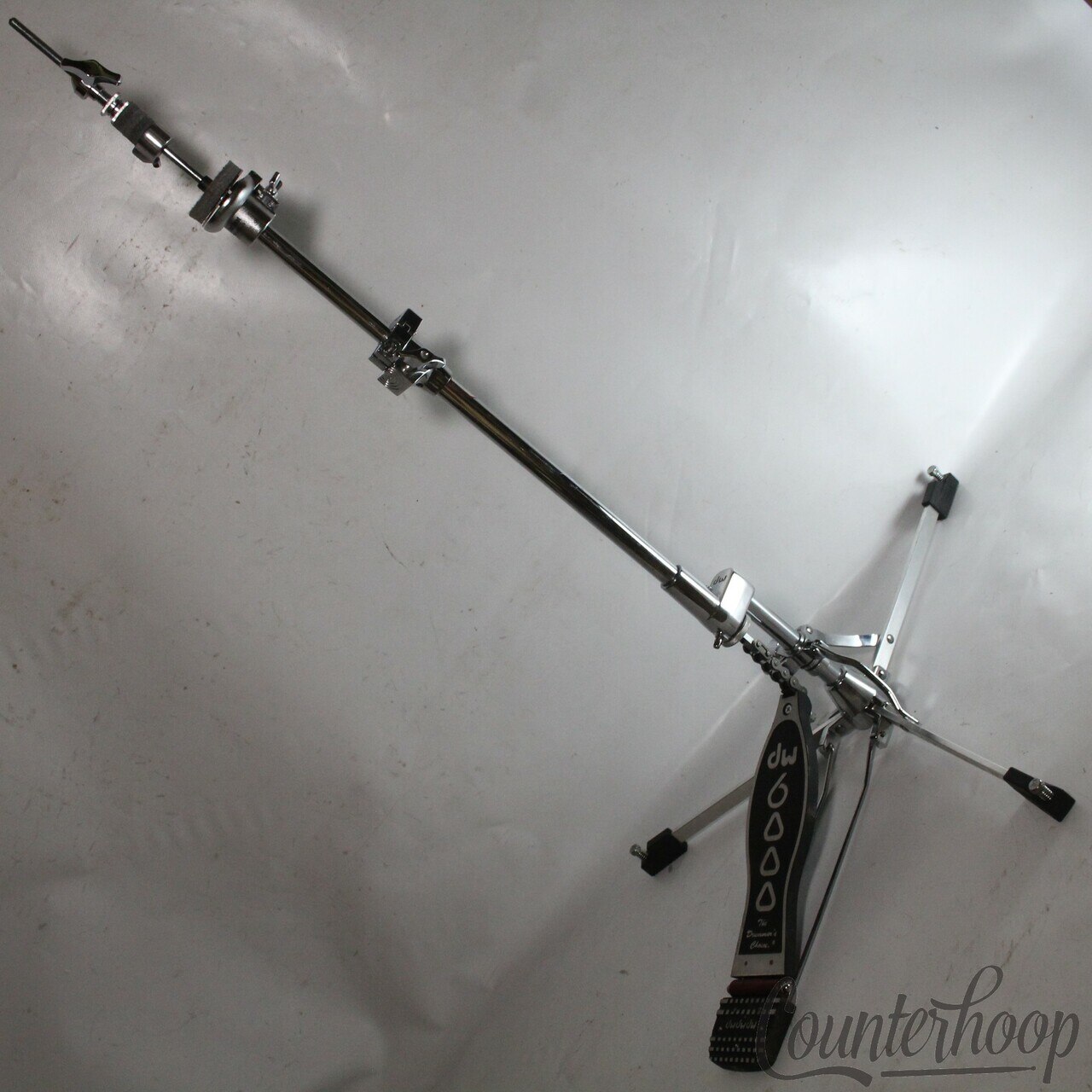 Drum Workshop CP6500 6000 Series Hi-Hat Cymbal Stand Flush/Flat Base Tripod — main photograph