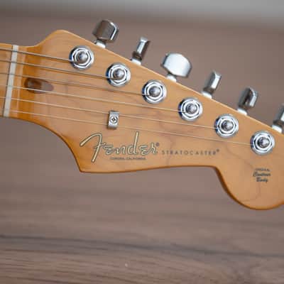 2023 Fender USA American Professional ii 2 HSS Stratocaster - in White Bild 7