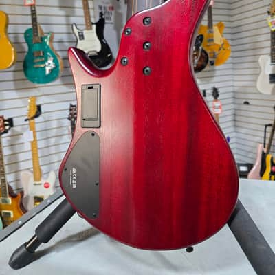 *New - Open Box* Ibanez EHB Ergonomic Headless 5-string Bass Guitar - Stained Wine Red Low Gloss w/Gig Bag #914 image 8