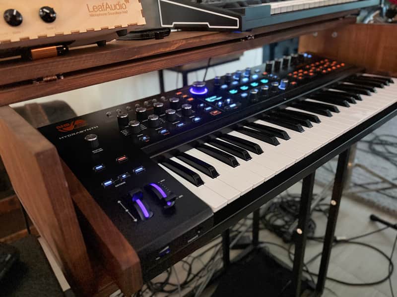 ASM Hydrasynth 49-Key Polyphonic Synthesizer 2020 - Black image 1