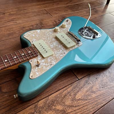 2025 Fender Hybrid II Jazzmaster Electric Guitar Teal Green Metallic FSR Collection MIJ Japan image 9