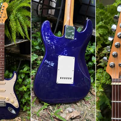 Fender Squier Stratocaster 2008 - Metallic Blue image 2