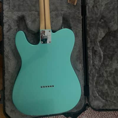 Fender American Professional Telecaster with Maple Fretboard 2017 Mystic Seafoam w Bigsby B5 image 9