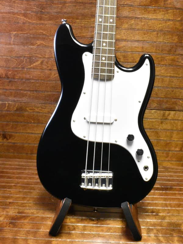 SQUIRE SONIC BRONCO BASS LRL WPG BLACK image 1