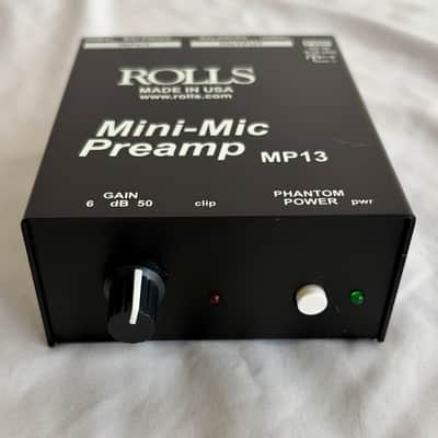 Rolls MP13 Mini Microphone Preamp 2010s - Black image 2