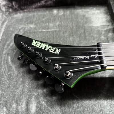 2023 Kramer Dave Mustaine Vanguard Rust In Peace - Alien Tech Green image 5