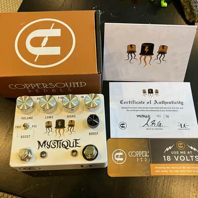Coppersound Pedals Mystique - Limited Edition Germanium Fuzz Boost Combo image 2