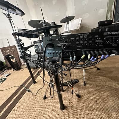 Roland TD-50K2 V-Drum Kit with Mesh Pads 2021 - Black image 5