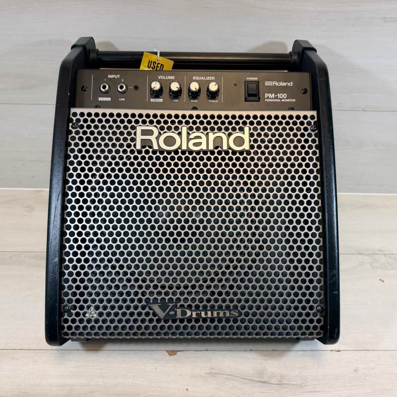 Roland PM-100 80W 10" V-Drums Personal Monitor w/ Padded Cover 2018–Present image 1