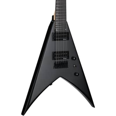 Jackson JS King V JS227 KV HT Electric Guitar, 7-String, Satin Black image 1