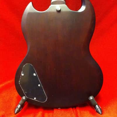 Spear S100 S MOP Open Pore 2013 SG Style Electric Guitar W/Gig Bag and DVD image 5